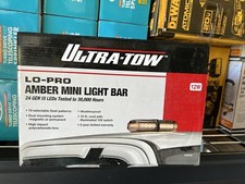 Brand New Ultra Tow Lo-pro 12 Watt Amber Mini Light Bar Model 40509