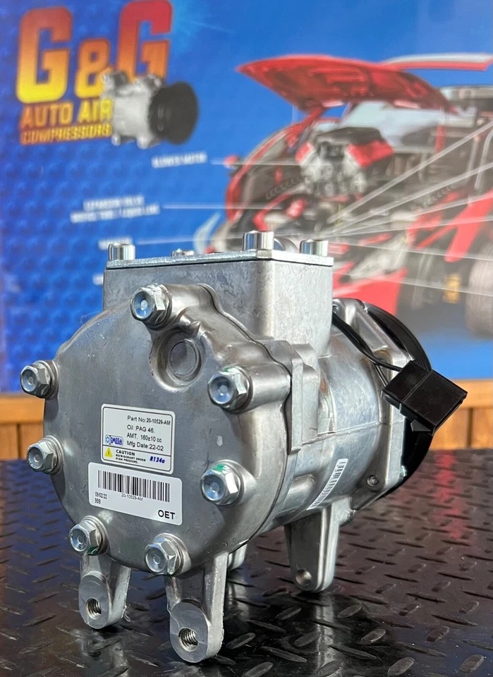 COMPRESOR DE AIRE ACONDICIONADO APTO PARA FORD LTD CROWN VICTORIA 89-91, LINCOLN TOWN CAR 89-90, 68362 Foto 4 de 4