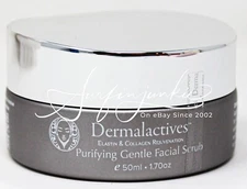 Dermalactives Purifying Gently Facial Scrub 1.70oz Face Cleanser $160 NWOB New
