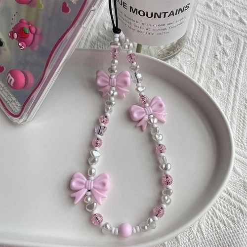 Beaded Phone Wrist Strap Anti-Lost Lanyard Mobile Phone Chain Phone Lanyard - Zdjęcie 16 z 27