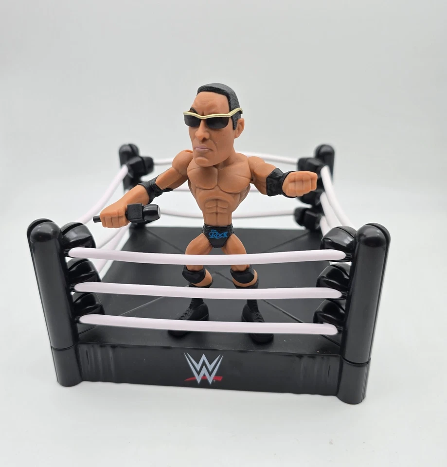 WWE Slam Stars THE ROCK Figura Caja de botín Exclusiva Elige tu superestrella Foto 2 de 3