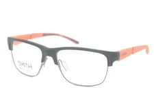 NEW SMITH OPTICS INTERVAL 180 ASB MATTE BLACK AUTHENTIC RX EYEGLASSES 55-16
