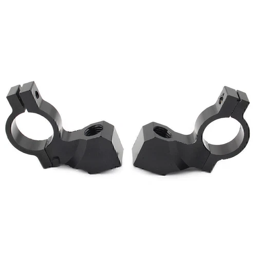 Universal Motorcycle 7/8" Handlebar Mirror Mount Bracket Clamp For Bike - Bild 4 von 6