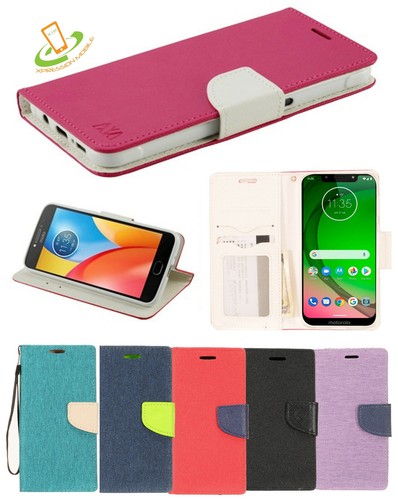 For Alcatel 3V (2019) 5032 Wallet Case Credit Card Holder Flip Pouch Stand Cover