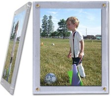 Lot of 10 BCW 5 x 7 Photo 4-Screw Screwdown Picture Holders 5x7 plastic frames