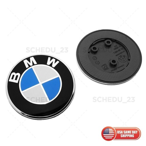 BMW F22 F30 F33 F34 F36 M2 F80 M3 F82 M4 Front Hood Badge Emblem Genuine OE - Picture 2 of 6