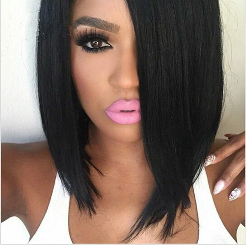 Straight one length bob cheap