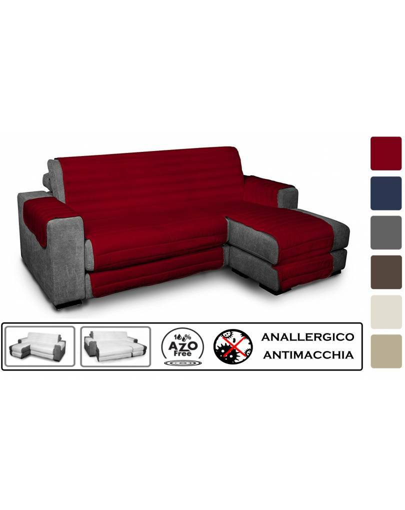 Copridivano Angolare con Penisola Antimacchia per Divano con