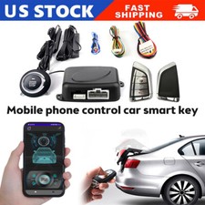 Car Alarm System with Remote Start Kit & PKE ...