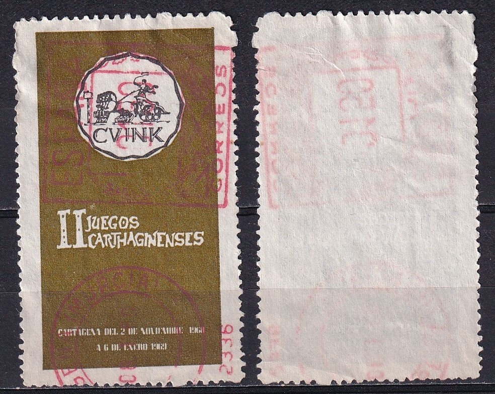 Spain 1969 Cartagena II JUEGOS CARTEGINENSES Sports | eBay