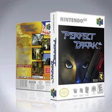 Nintendo 64 Case - NO GAME - Perfect Dark