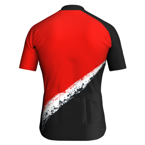 Bicycle Clothing Bike Jacket Cycling Jersey Road Wear Red Black 
