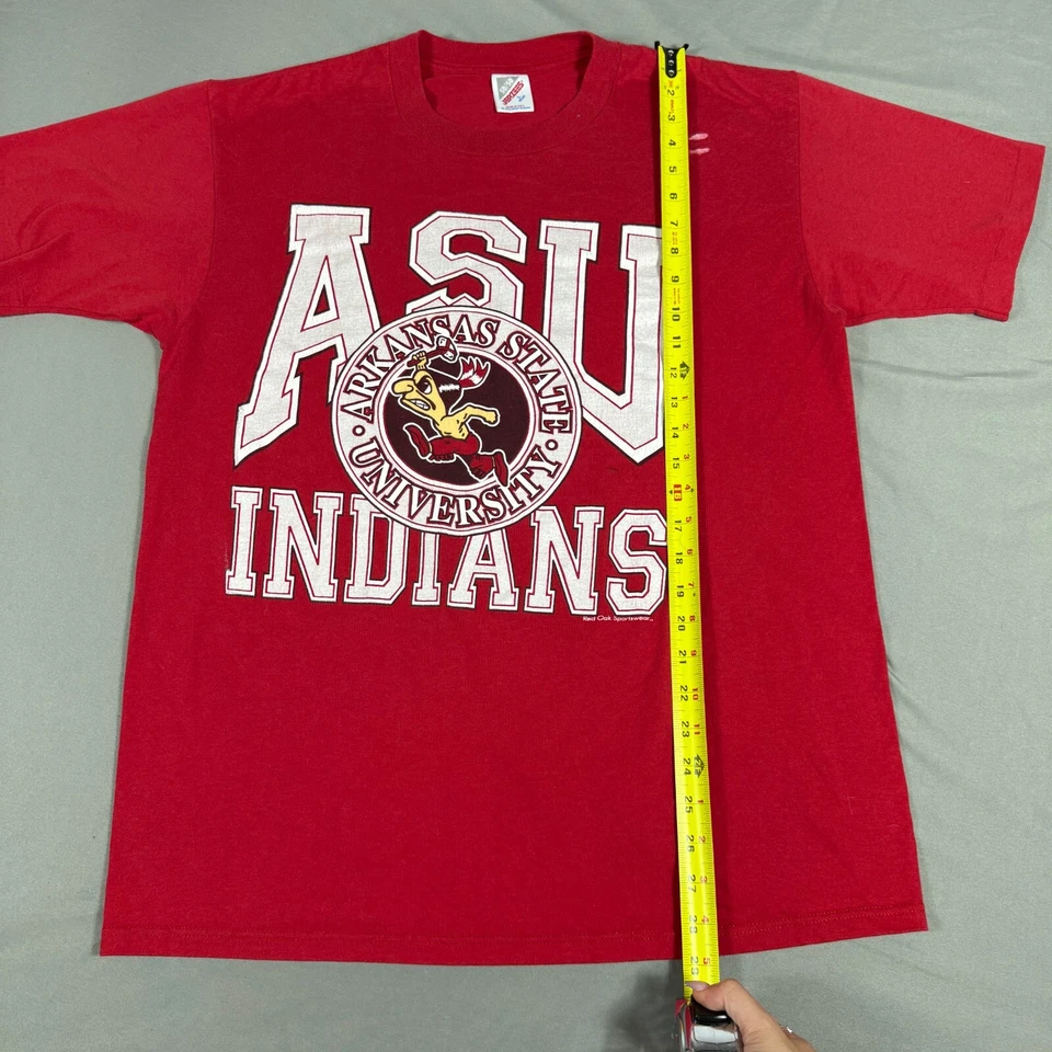 Arkansas State Red Wolves Tee Shirt Mens Large Red Jerzees NCAA Football Sports - Image 4 of 4