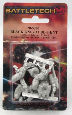 #ad #ad Battletech 20 5207 Black Knight BL 9 KNT Battle of Tukayyid Clanbuster Mech $23.95