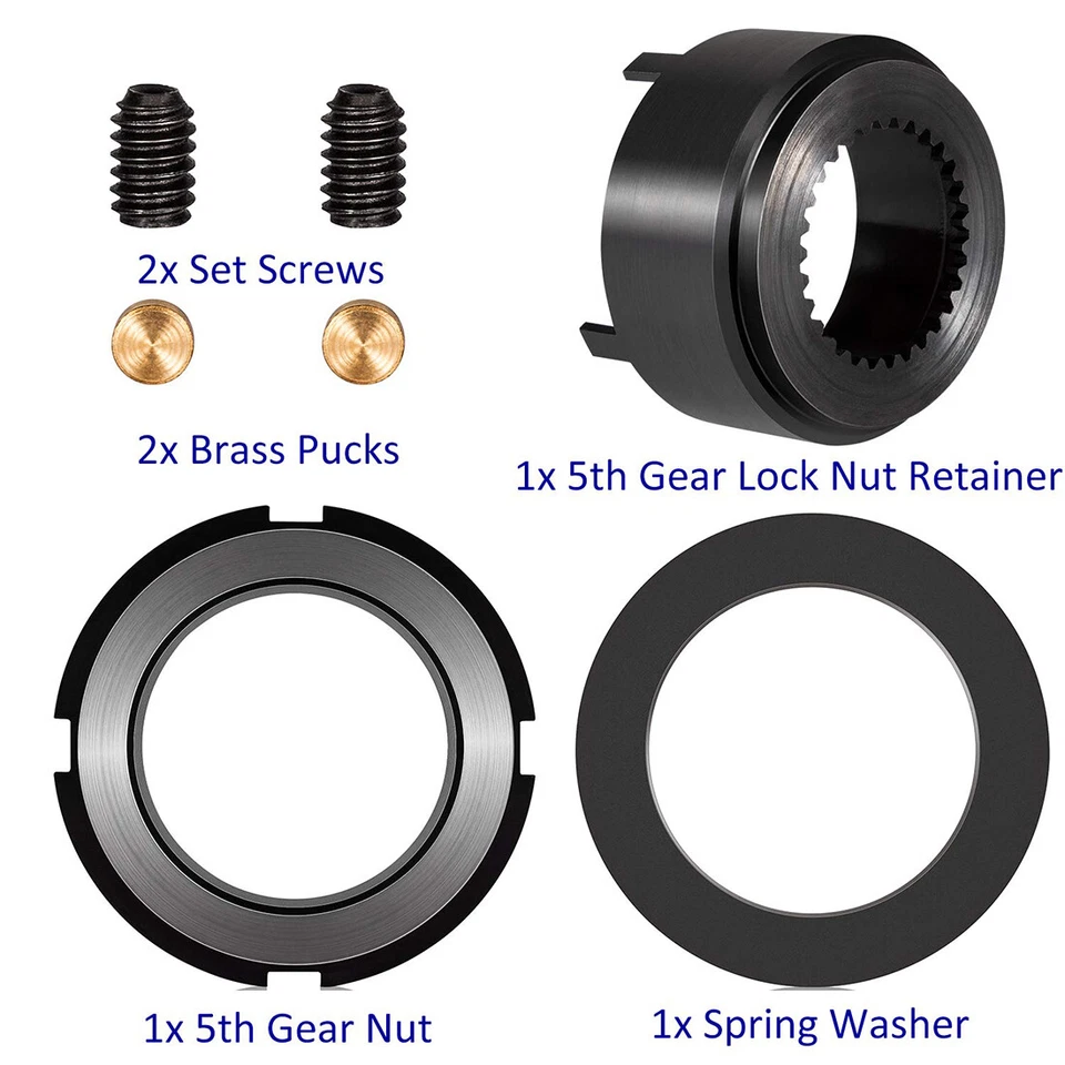 5th Gear Lock Nut Retainer Kit for 1994-2005 Dodge Ram NV4500 4x4 4WD 5.9L 6.7L - Image 4 of 4