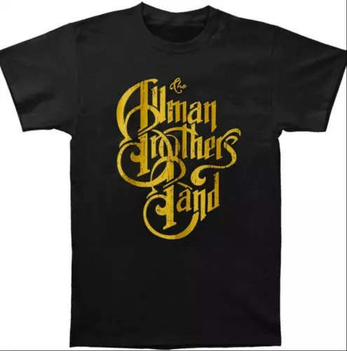 The Allman Brothers Band Vintage Logo T-shirt - Rock Music Shirt - Picture 1 of 2