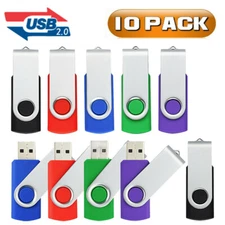 1/2/16/32/64GB USB Memory Stick Flash Thumb Pen Drive 5/10 Pack Bulk Wholesale