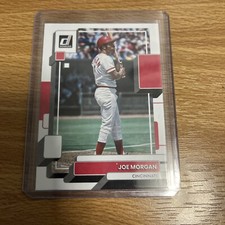 Joe Morgan 💥 2022 Donruss Baseball NM #159 - Cincinnati 💥 HOF BASEBALL ICON