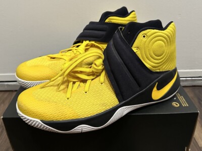 Nike Kyrie 2 Australia Yellow Black Basketball Shoes Men's Size 12