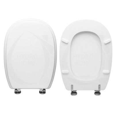 Toilet Seat Quinta Pozzi Ginori Wood Covered in White Polyester Resin