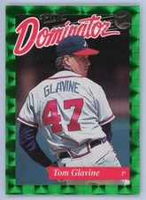 Tom Glavine 1993 Donruss Elite Dominator Card Mets Braves Cy Young MLB HOF /5000