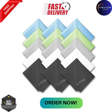 15 Pack Microfiber Glasses Cleaning Cloths - Glasses  Eyeglass Cleaner Wipes Le