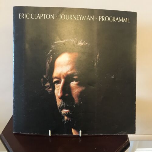 Eric Clapton Journeyman Tour Program - Afbeelding 1 van 3
