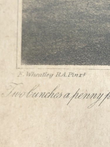 1700’s cries of London plate #1 engraved print by Francis Wheatley - Picture 5 of 9