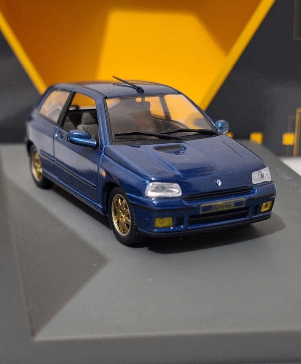 Norev Renault Clio Williams 1993 Bleue – 1/18 – Réédition – NV185230