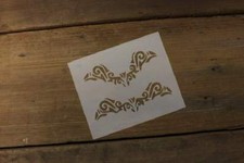 L692b Sugar Bats Mylar Stencil Mylar Airbrush Durable Reusable Made in USA