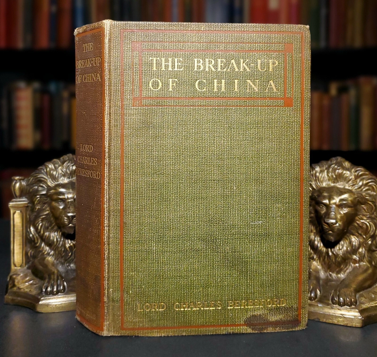 1900 The Break-Up of China Lord Charles Beresford Folding Maps 2nd Printing - Picture 1 of 15