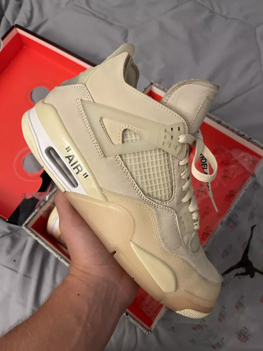 Jordan 4 Off White Sail Size 10W 8.5 Men
