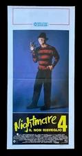 CINEMA locandina MOVIE POSTER NIGHTMARE 4 IL NON RISVEGLIO Harlin