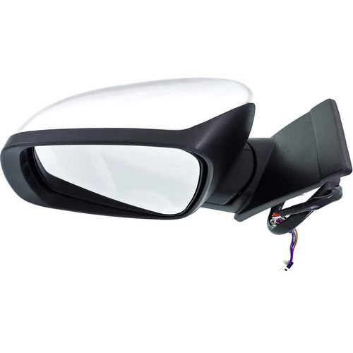 Mirror Chrome Driver Side For 08-10 Chrysler Town & Country Dodge Grand Caravan - Picture 4 of 7