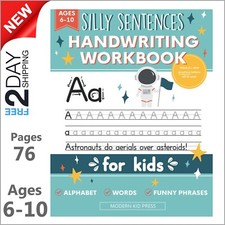 Handwriting Practice Book for Kids Letter Tracing Workbook 1st 2nd 3d 4th Grade