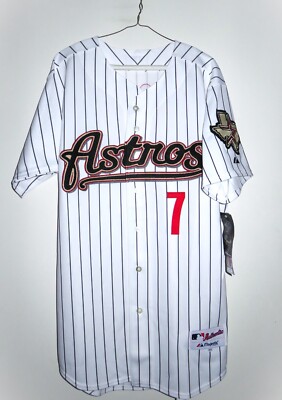 New Majestic Authentic Houston Astros Craig Biggio Home Jersey 44