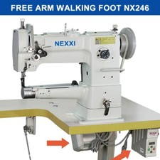 Freiarm Heavy Duty Walking Foot  246  - Leder Polster -1000 W - mit ROLLF&Uuml;HRUNG