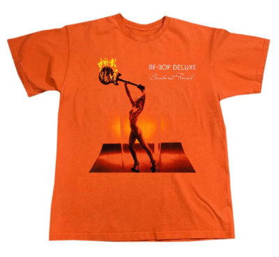 Be Bop Deluxe Band Sunburst Finish Orange T Shirt Full Size S-5XL