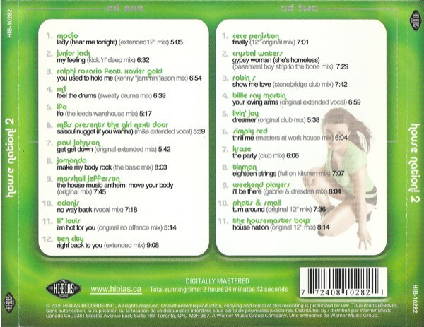 Various - House Nation! 2 (2xCD, Comp) (Near Mint (NM)) Top! | eBay