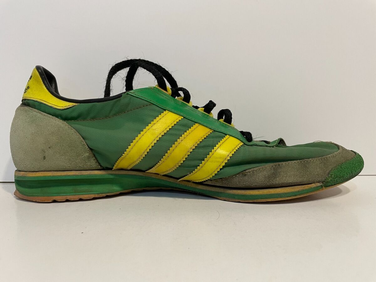 Vintage Adidas SL-76 Track Shoes from 1970s Made In West Vintage Adidas SL-76 Track Shoes from 1970s Made In West