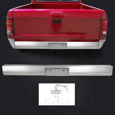 For Dodge Dakota fleetside 1987-1996 Rear Steel Roll Pan w/ License Plate light