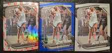JACKIE YOUNG PRIZM LOGOFRACTOR WNBA 2025 Panini Prizm #23, BLUE VELOCITY & Base