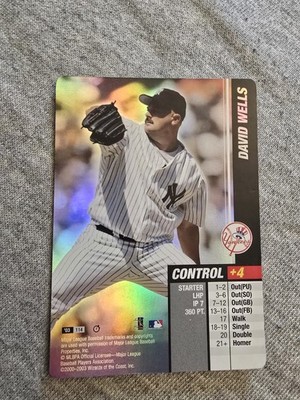 David Wells MLB Showdown 2003 Trading Deadline Foil