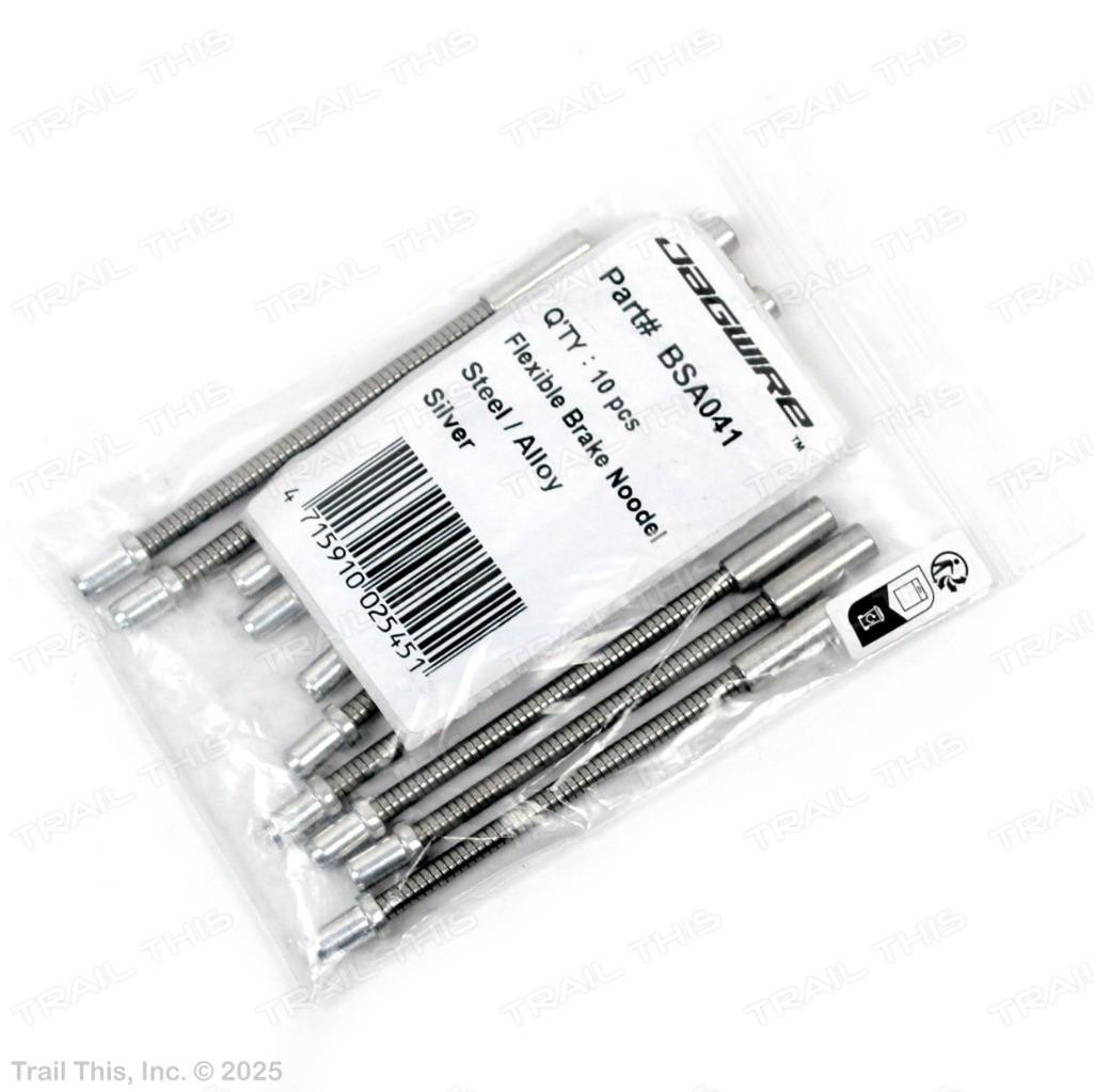 Jagwire Flexible Brake Noodle 10 Pack Bike Cable Noodles (10-Count)