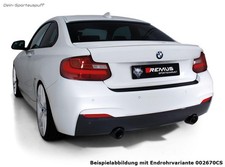 Remus Duplex Racing-Komplettanlage BMW 2er F22 + F23 M240i 2x102mm scharfkantig