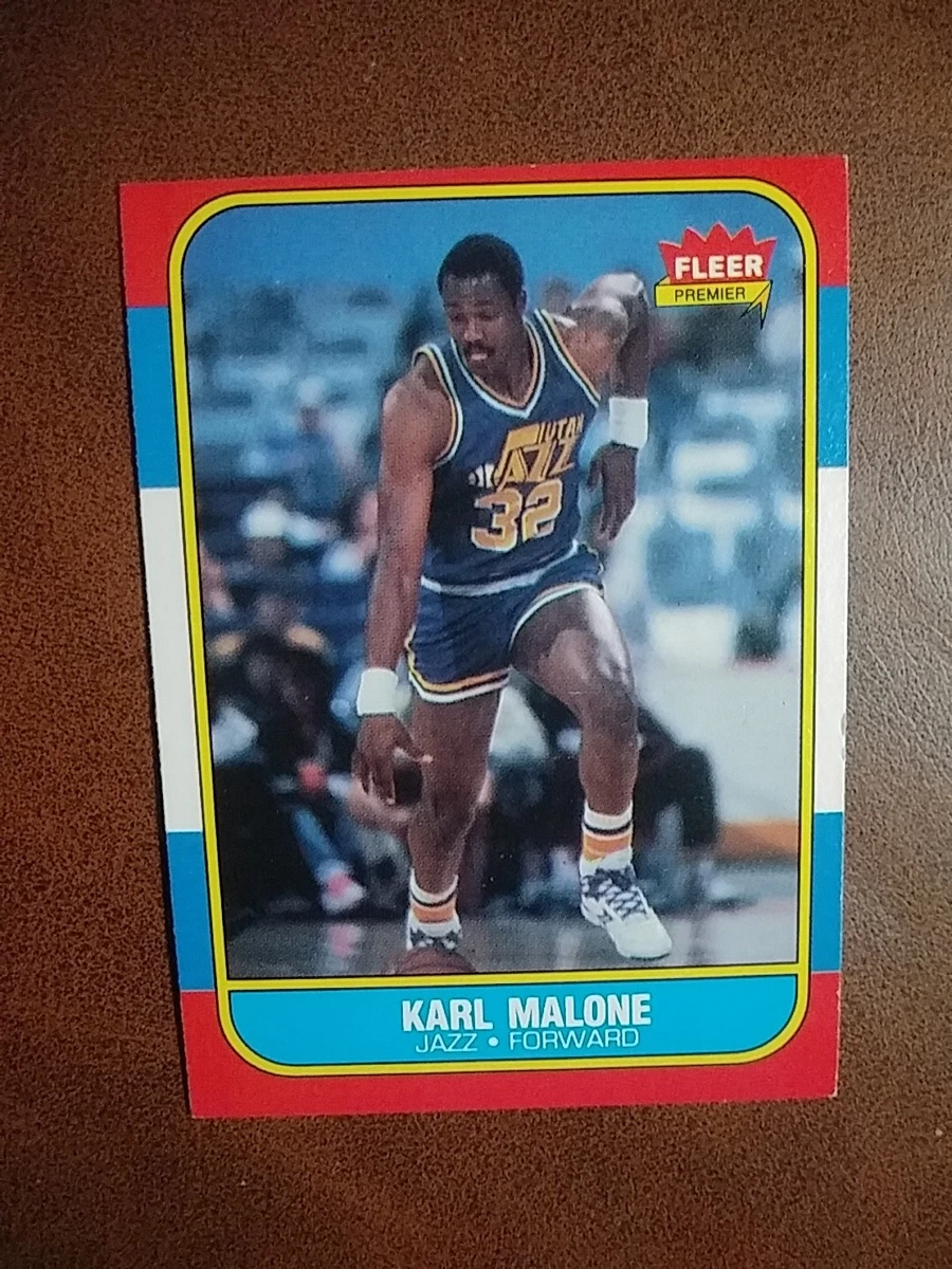 Fleer Karl Malone Basketball Rookie Sports Trading Cards