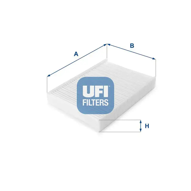 Cabin filter Particulate Filter 53.060.00 UFI for RENAULT NISSAN PORSCHE - Image 3
