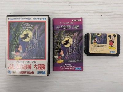 I Love Mickey Mouse Fushigi no Oshiro Daibouken Mega Drive JP GAME 9000025540636