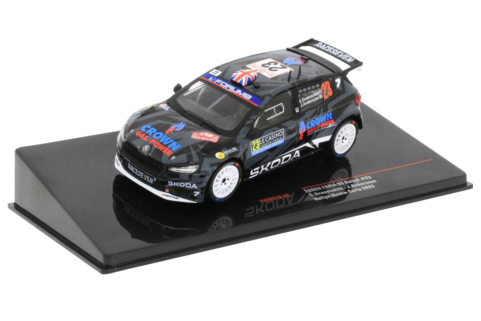 Skoda Fabia RS Rally2 IXOMODELS le cadeau idéal pour collectionneur automobile