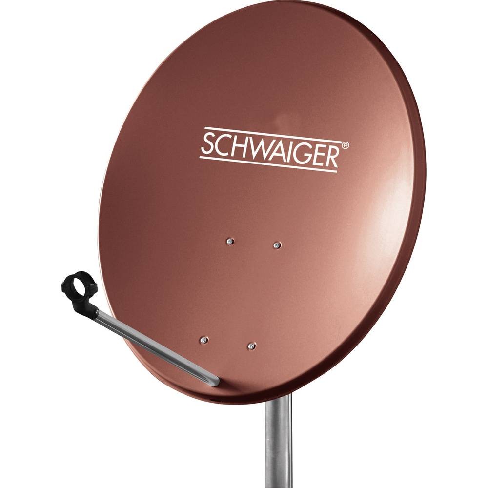 Antenne SAT 60 cm Schwaiger SPI550.2, parabole acier pour réception satellite